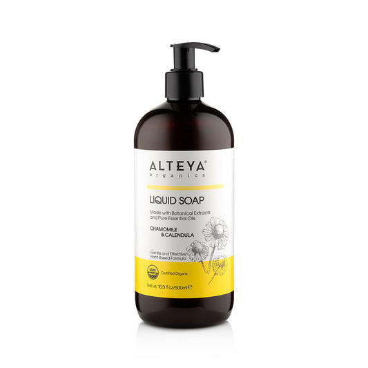 Organic Liquid Soap Chamomile & Calendula 有機洋甘菊金盞花潔膚液 | 500ml