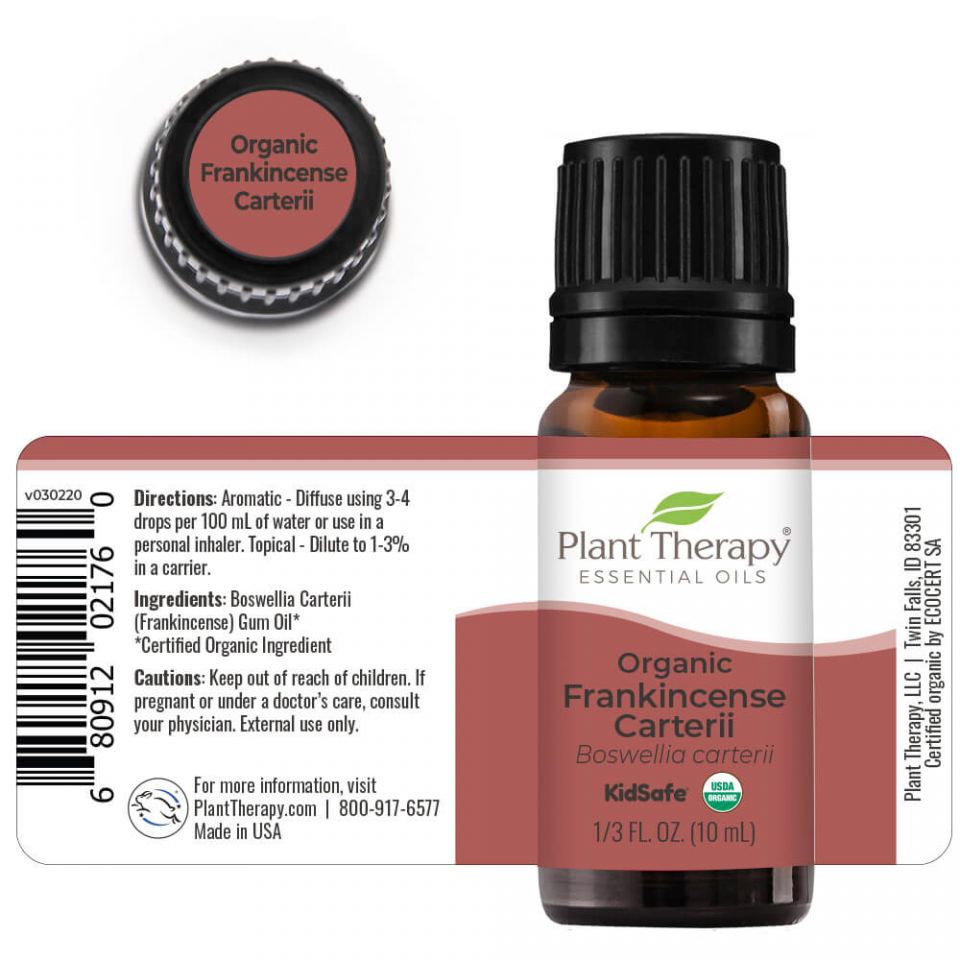 Organic Frankincense Carterii Essential Oil 有機乳香精油 | 10ml