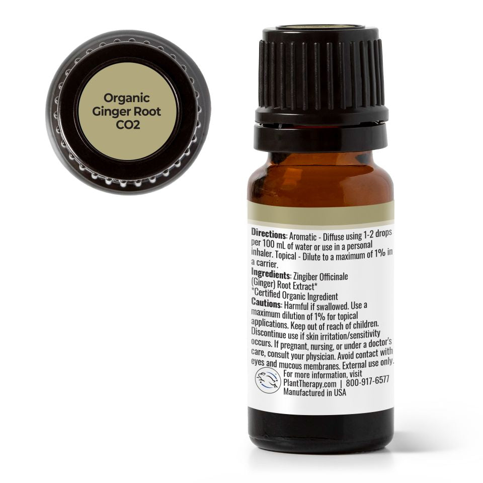 Organic Ginger Root CO2 有機薑精油 二氧化碳提取 | 10ml