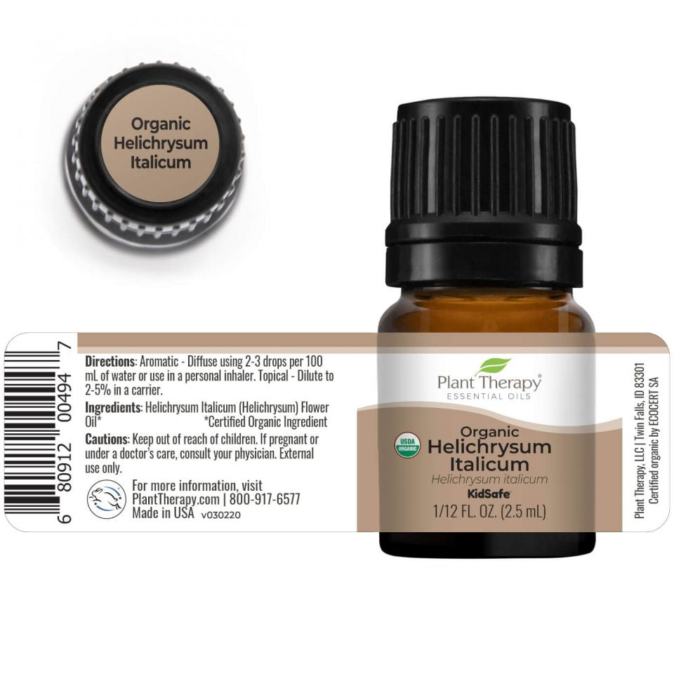 Organic Helichrysum Italicum Essential Oil 有機義大利永久花精油 | 5ml