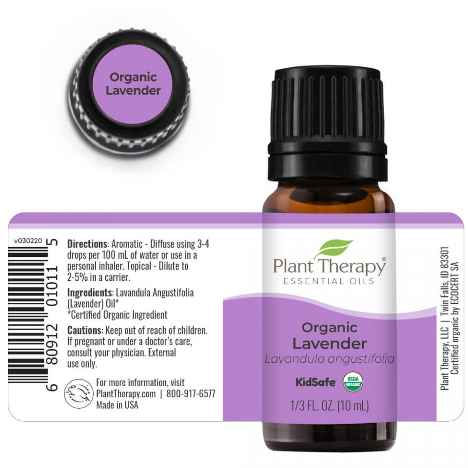 Organic Lavender Essential Oil 有機薰衣草精油 | 10ml