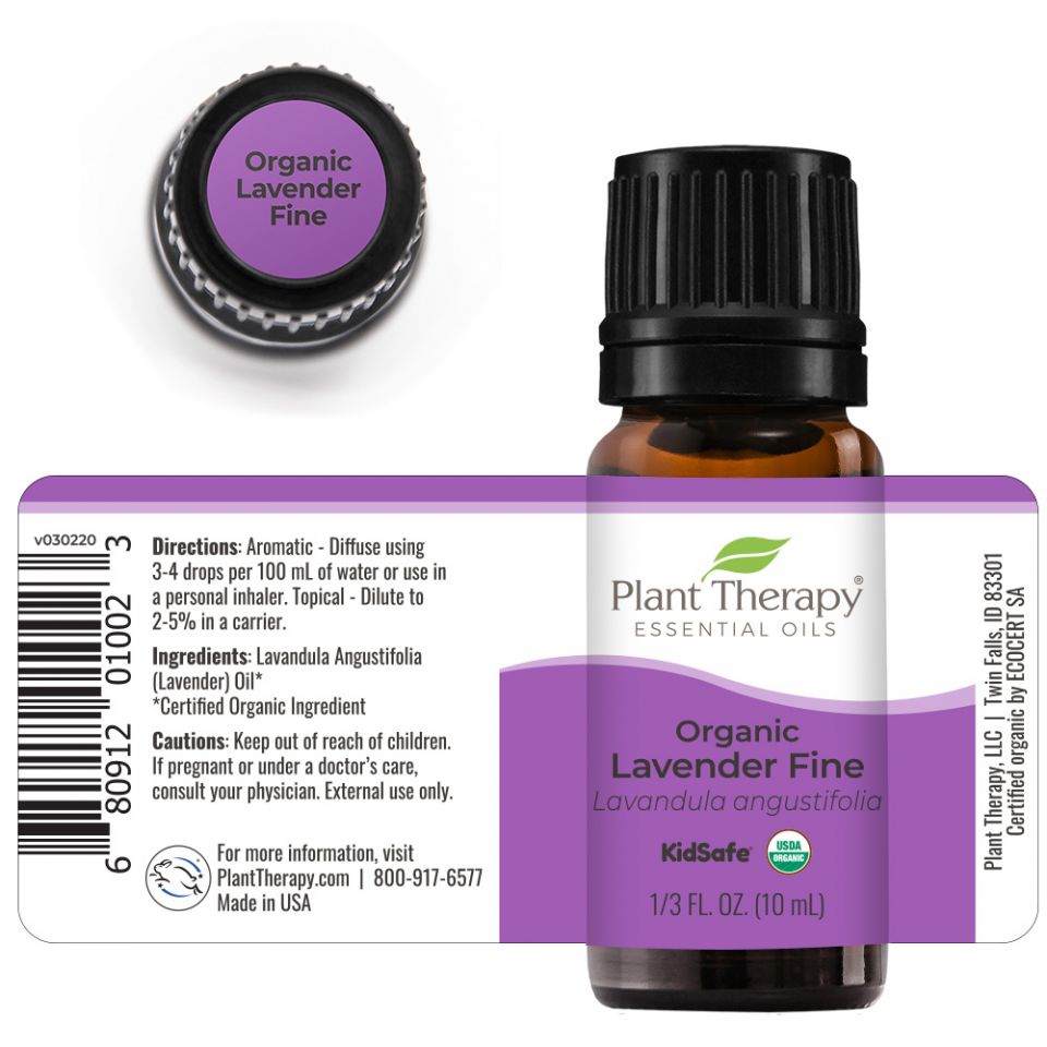 Organic Lavender Fine Essential Oil 有機真正薰衣草精油 | 10ml