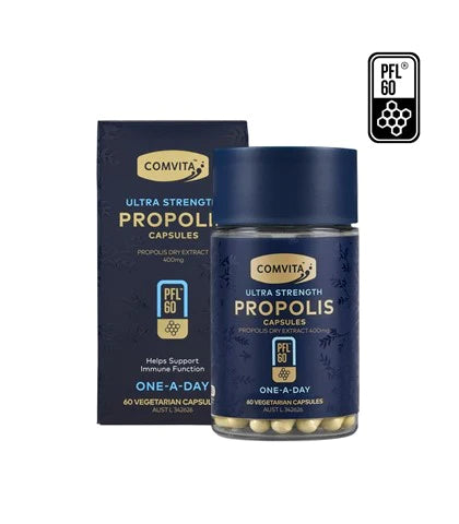 Propolis Capsules PFL®60 超強蜂膠丸 (PFL®60) | 60 vegetarian capsules