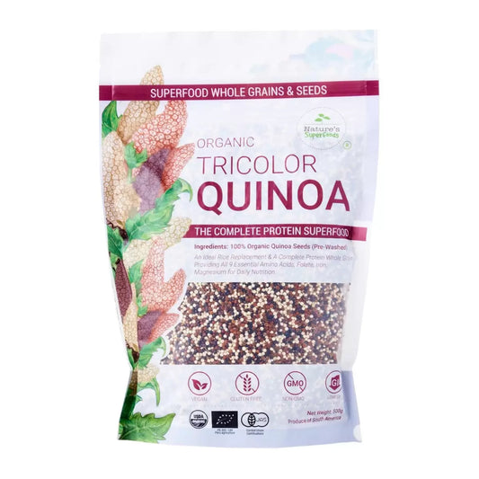 Organic Tricolor Quinoa Seeds 有機三色藜麥籽 | 500g