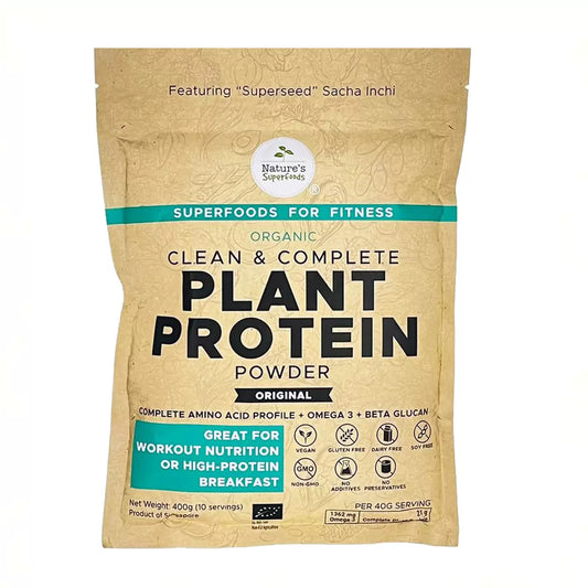 Organic Plant Protein Powder 有機植物蛋白粉 – Original 原味 | 400g