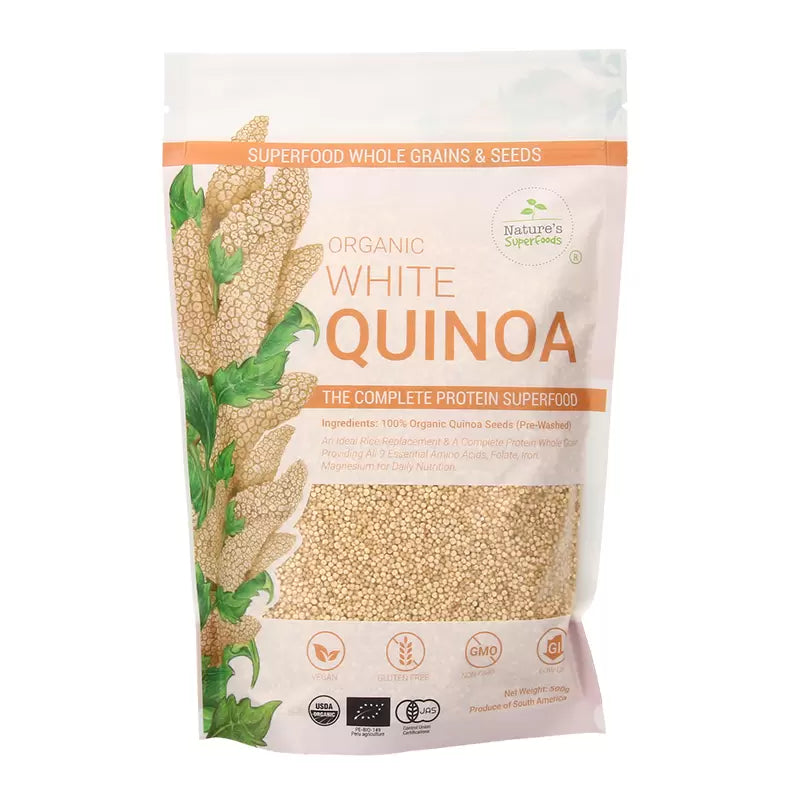 Organic White Quinoa Seeds 有機白藜麥籽 | 500g